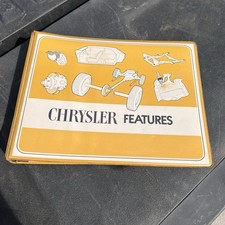 Original 1972 Chrysler & Imperial Features Data Book Dealer Album 72 New Yorker picture