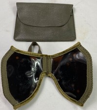 ORIGINAL POST WWII GERMAN DAK AFRIKA KORP DUST GOOGLES- NOS picture