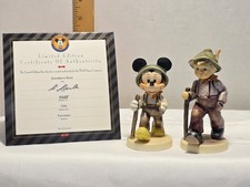 Disney Goebel Signed by Master Painter Grandpa's Boys Mickey Mouse LE 55/1500 picture