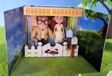 Disney Pixar UP 15th Anniversary Carl & Ellie Wedding Dolls Limited Edition NIB picture