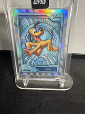 Topps 2026 Topps Mint Disney Platinum Card #113 Pluto Serial Numbered 21/25 picture