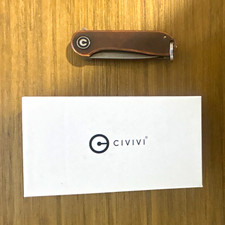 CIVIVI Mini Elementum Pocketknife Stainless Drop Point Plain Liner Lock picture