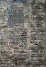 EVC NJ-37C Military Evasion Chart Iraq Lebanon Syria Turkey 2nd Edition Aug 2013 picture