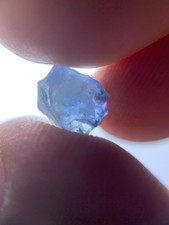 3.50 carat rough blue sapphire piece facet grade quality from Tanzania picture