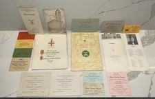 Shriners Chicago Imperial Council Recorder’s Meeting Banquet Ticket Program Card picture