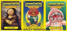 2011 TOPPS GARBAGE PAIL KIDS FLASHBACK SERIES 3 COMPLETE BONUS SET B1-3 RARE picture
