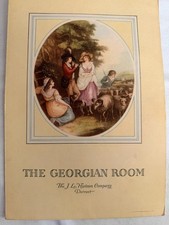 THE JL HUDSON STORE MENU Detroit MI 1938 The GEORGIAN ROOM 