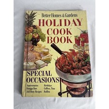 Better Homes and Gardens 1959 Holiday Cookbook 7th Edition 1968 picture