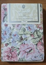 Vintage Jessica McClintock King Pillowcases Set of 2 Floral Cottagecore NIP USA picture