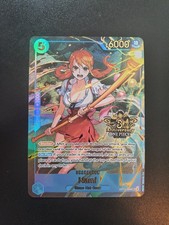One Piece Card Game, OP11-054 Nami 3rd Anniversary, SR English, NM/M picture