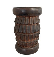 #5877 vintage Tribal Nobility Bamileke Stool/Table Cameroon 14.5