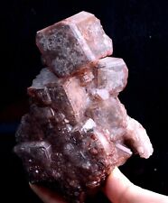 705g Natural Complete Rare Cube Calcite Crystal Cluster Mineral Specimen/ China picture