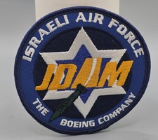 Israeli Air Force Boeing JDAM Embroidered Patch Military Aviation Collectible picture
