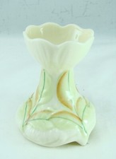 Belleek Ireland 7th Gold Mark ELM VASE (S) EXCELLENT picture
