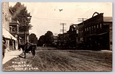 Main Street Naples New York NY Fenn c1920 Real Photo RPPC picture