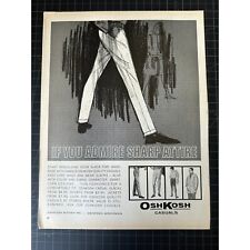 Vintage 1960s Oshkosh Casuals Clothing Print Ad picture