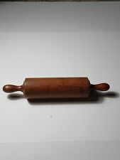 Antique 2 Pound Large HAND lathed wood Rolling Pin Solid One Piece Primitive CL2 picture