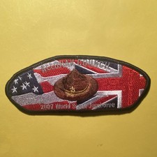 BSA ALLOHAK COUNCIL Ohio West Virginia 2007 World Scout Jamboree Shoulder Patch picture