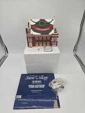 Dept 56 Snow Village Ryman Auditorium Grand Ole Opry 54855 Lighted Building picture