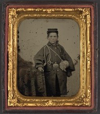 Union Army Drummer Boy 1863 Vintage Military Photo Reprint Wall Art picture