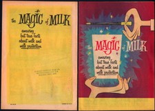 1960s Magic of Milk Advertising Comic Book from Warren Sanitary Milk Company NOS picture