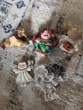Lot of Vintage Christmas Ornaments with Hallmark's Keepsake Ornaments and More picture