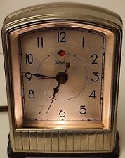Vintage Art Deco Telechron 711 1930’s Telalarm Lighted Clock GM Tested Working  picture
