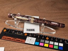 Vintage EVERSHARP Doric Celluloid Fountain Pen 14k M-BB Flex Nib picture