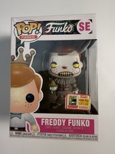Freddy Funko as Pennywise SDCC 2018 Exclusive Pop Vinyl Figure LE 4000 SE picture