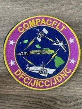 US Navy COMPACFLT Commander Pacific Fleet Hawaii DFC JICC JDNC Patch w/ Anchor picture