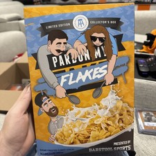 Pardon My Take Collector’s Cereal Box picture