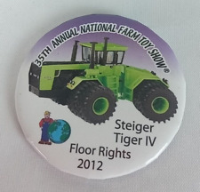 35th Annual National Farm Toy Show 2012 Pinback Button picture