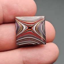 A++++++ VINTAGE(2000-2010) CORVETTE FORDITE DETROIT AGATE CABOCHON picture