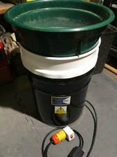 Vibra-Bucket 30W for 5 gal screen, gold, soil sifter, mealworms, cannabis picture