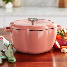 The Pioneer Woman Timeless Beauty Enamel on Cast Iron 3-Quart Dutch Oven, Pink picture