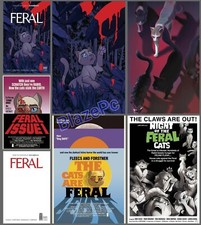 Feral #1 Cover A B C Variant Set or 1:10 1:25 1:50 1:100 Options Image 2024 NM picture