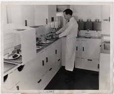 1945 Boeing Stratocruiser Galley Photo, Acme Wire Pre-Pan Am Order 8.5x9.5
