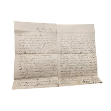 Vintage October 29, 1905 Personal Handwritten Letter picture