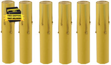 ® 4 Inch Tall Antique Look Drip Candle Socket Covers Candelabra Base - 6 Pack ⭐️ picture