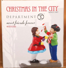 DEPT 56 SWEET FRIENDS FOREVER 4025250 CHRISTMAS IN THE CITY CIC SNOW VILLAGE picture