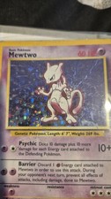 Mewtwo Pokemon Card Holo WOTC 10/102 Base Set Rare Vintage 1999 Original MP picture