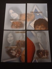 4 ct lot of different 2006-07 Inkworks Smallville Season 5 Vessel Puzzle cards picture
