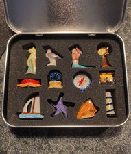 Limited Edition 2012 Red Rose WADE Nautical Wonderland Whimsies COMPLETE in Tin picture