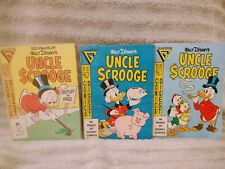 3 Vintage Lot Gladstone Walt Disney Uncle Scrooge Comic Digests 1986-1987 💲💲 picture