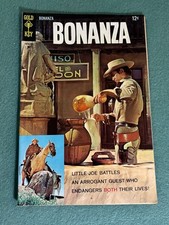 Bonanza # 28 (1968 Gold Key) Based on the Hit Western 1959 - 1973 TV Show Fine+ picture