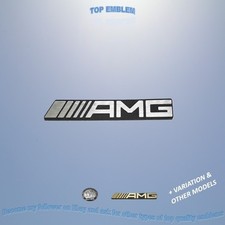 AMG emblem badge replacament logo decal sticker aufkleber fuel tank 3 Mercedes picture