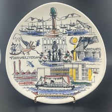 Stavangerflint Norway by Inger Waage Wall Plate 7” Hammerfest Nordkapp Finnarksv picture