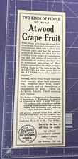 1909 PRINT AD ATWOOD GRAPE FRUIT COMPANY MANAVISTA FLORIDA picture