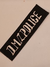 1950s 60s US Army Cold War South Korean DMZ Police Black Tab Patch L@@K picture