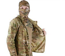 Summer tactical windbreaker jacket multicam picture